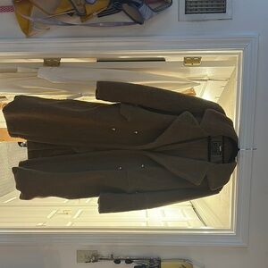 Stylish Tan Double-Breasted Coat